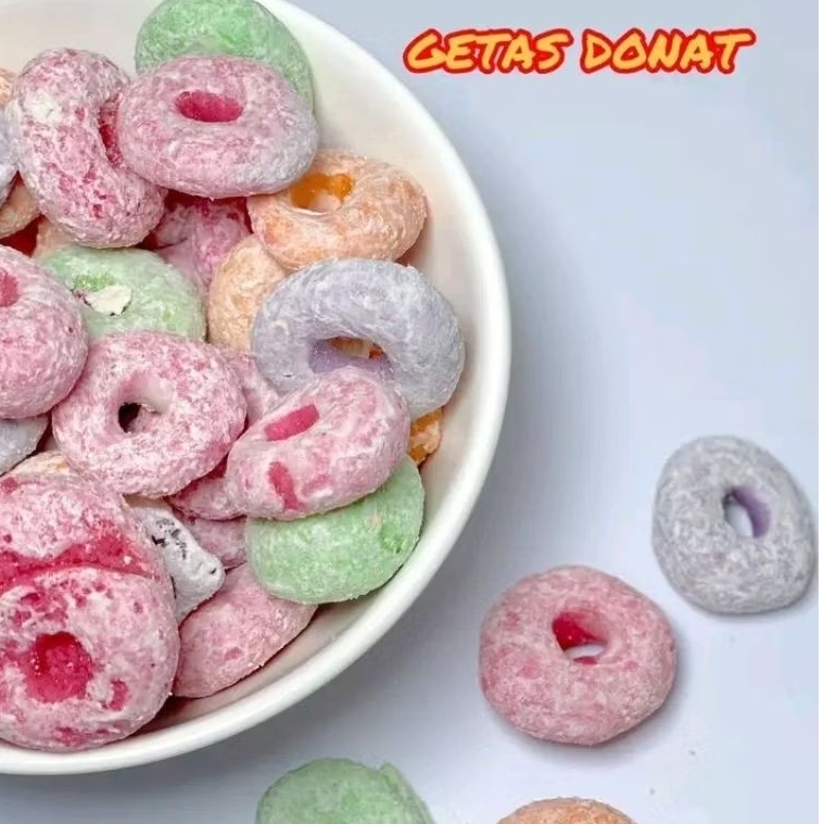 

DONAT GETAS 150GR/ DONAT MINI KERING PELANGI
