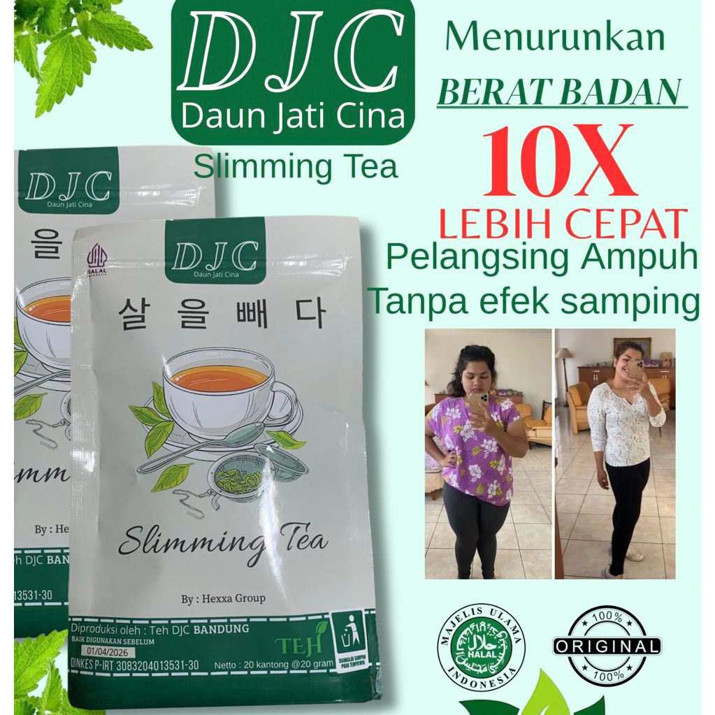 Teh Hijau Diet Pelangsing Teh Daun Jati China Slimming Tea