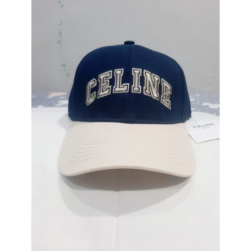 TOPI ( CELINE PARIS ) LOGO BORDIR LIMITED EDITION 100% ORIGINAL FRANCE