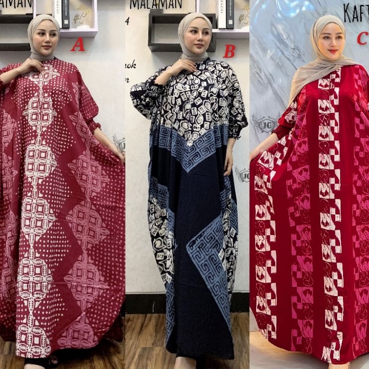 KODE O92G READY KAFTAN MAGNOLIA RAYON PREMIUM CAP MALAMAN GAMIS KAFTAN TWILL ORI JUMBO BUSUI BESTSEL