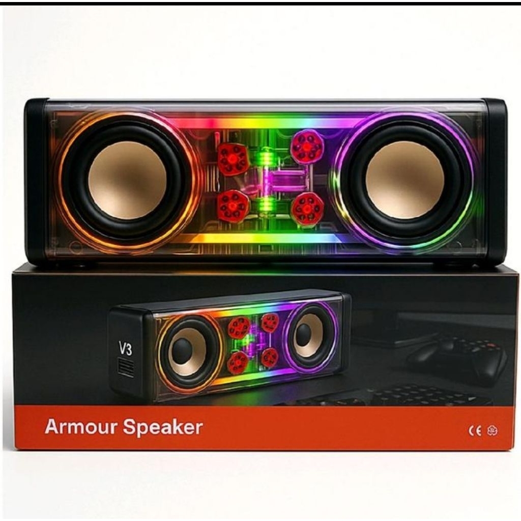Speaker Bluetooth Full Bass V8 Musik Box