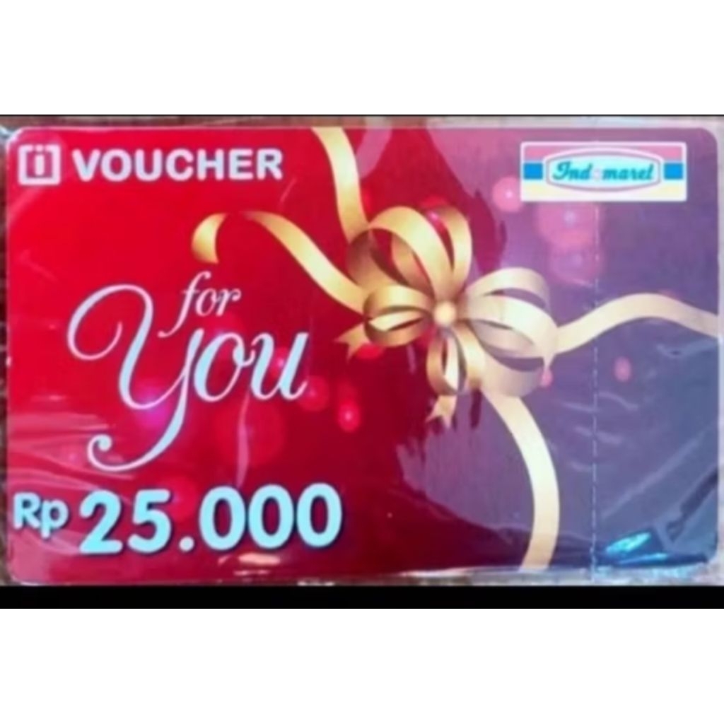 Voucher Belanja Indomaret 25.000 25rb 25000