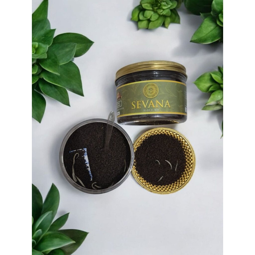 

Teh Hitam Premium Sevana / Teh CTC / Teh Kesehatan Jantung / Teh Alami Daun Teh Camelia Sinensis