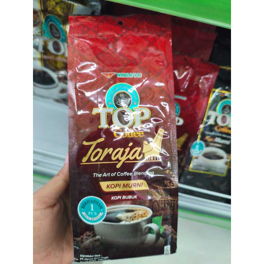 

Top Kopi Toraja 135gram Free gelas Cantik