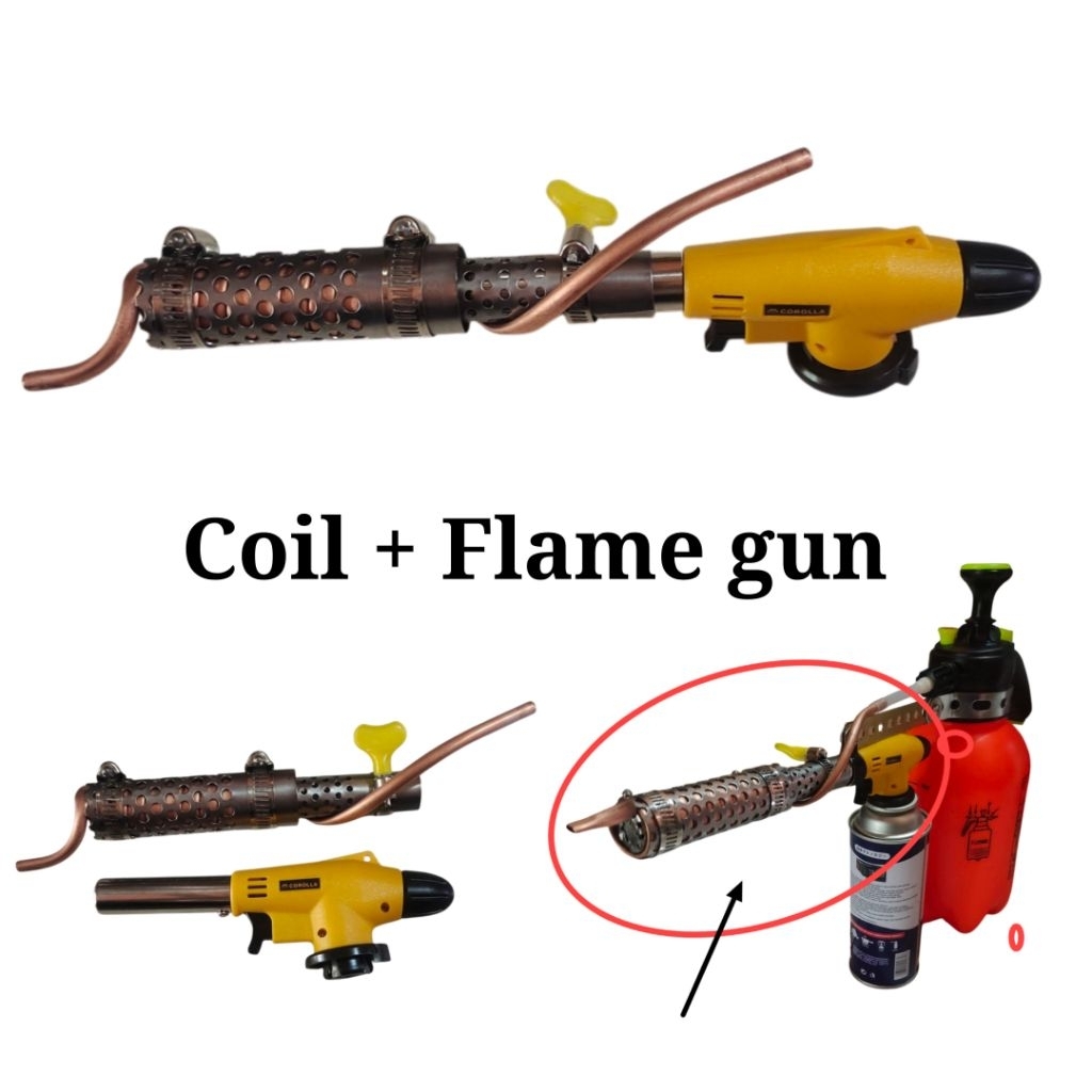 Coil mini fogging nyamuk heater DIY koil sparepart alat mesin fogging berbagai varian kit set flame 