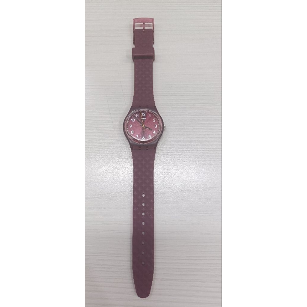 Preloved Jam Swatch Swiss Maroon