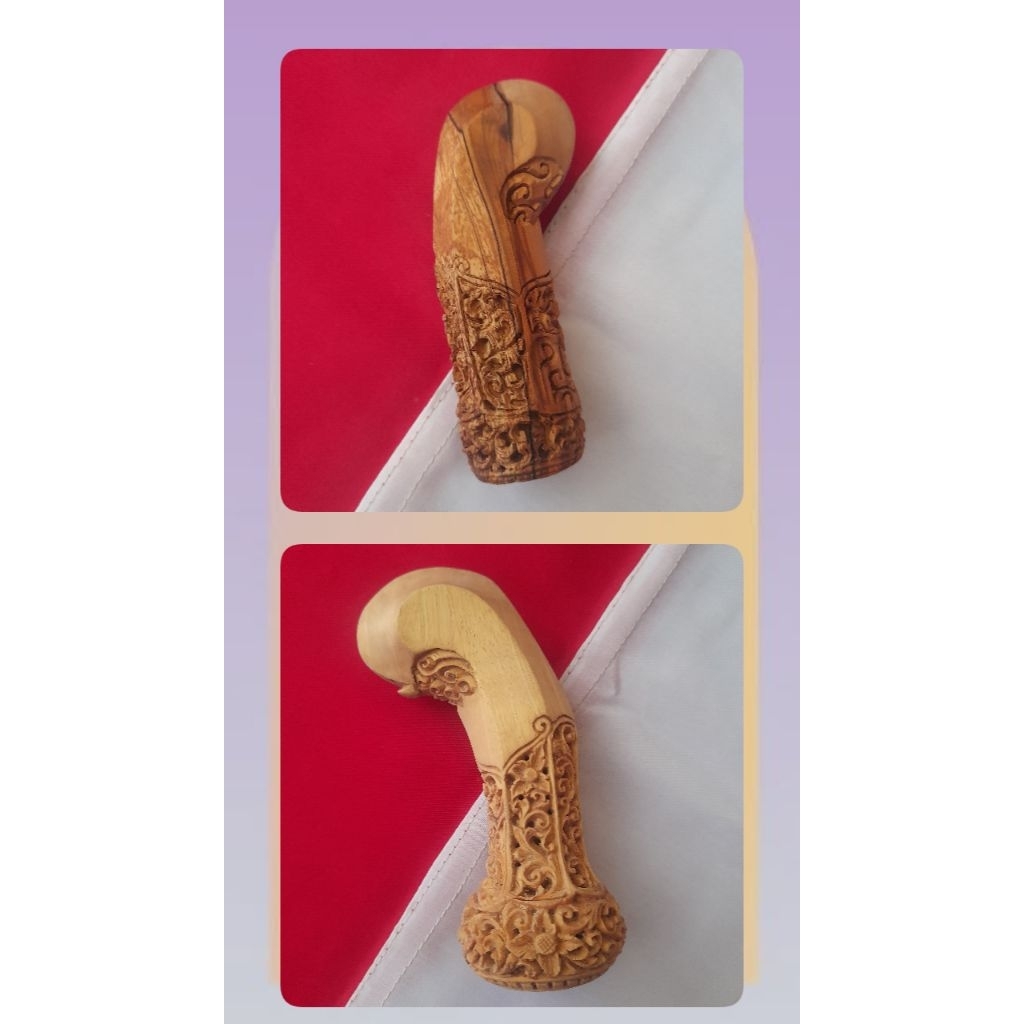 Kayu kemuning keraton | deder keris | handle keris