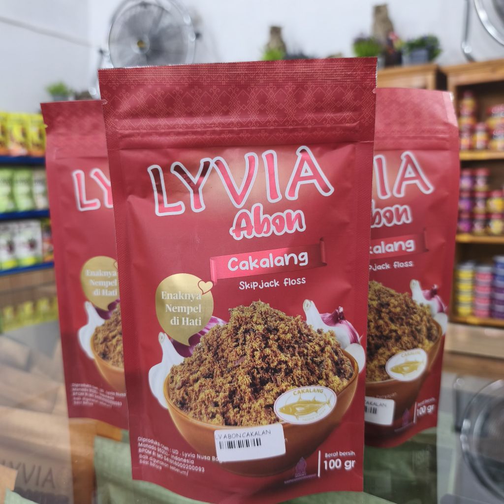 

Abon Cakalang Lyvia 100gr