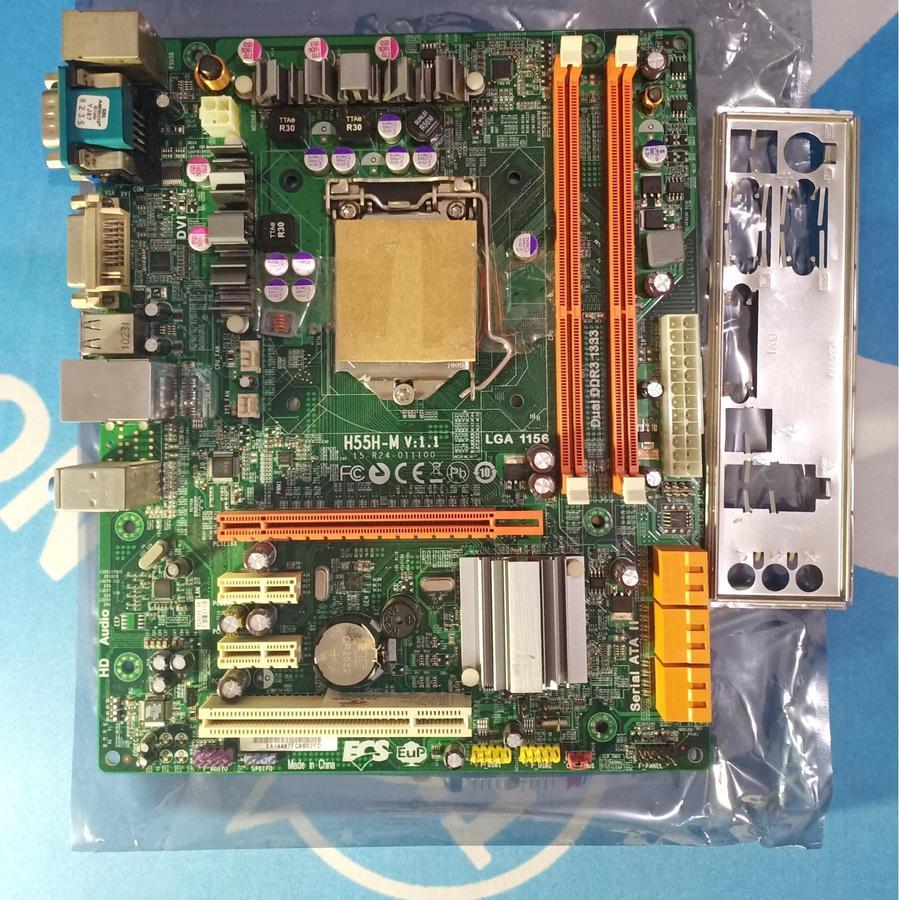Motherboard Mobo ECS H55H-M V1.1 Intel 1156