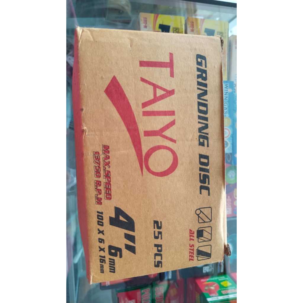 MATA GURINDA TEBAL 4" X 6 TAIYO