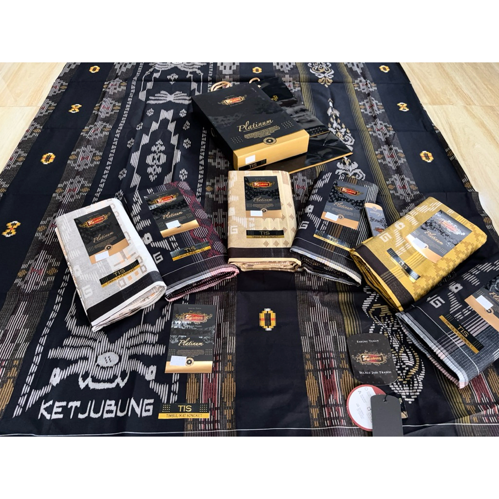 sarung ketjubung platinum TIS gold