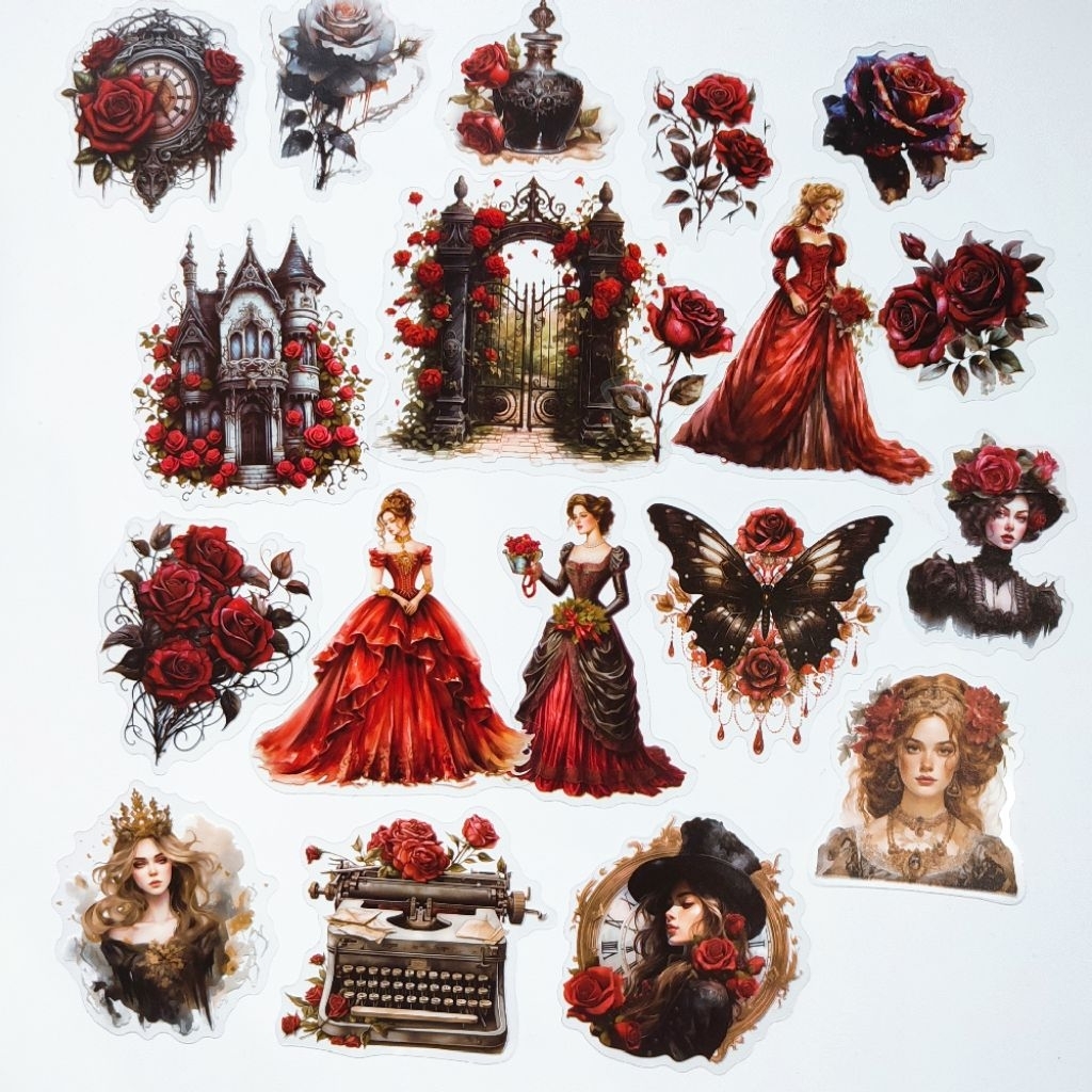 

STIKER WATERPROOF BONJOUR ELEGANCE LADY