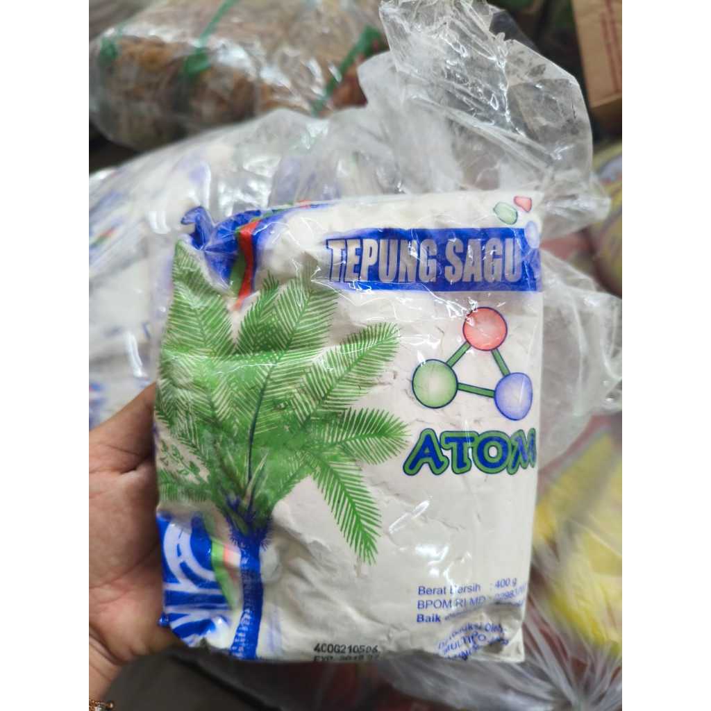 

Tepung Sagu Cap Atom 400gram