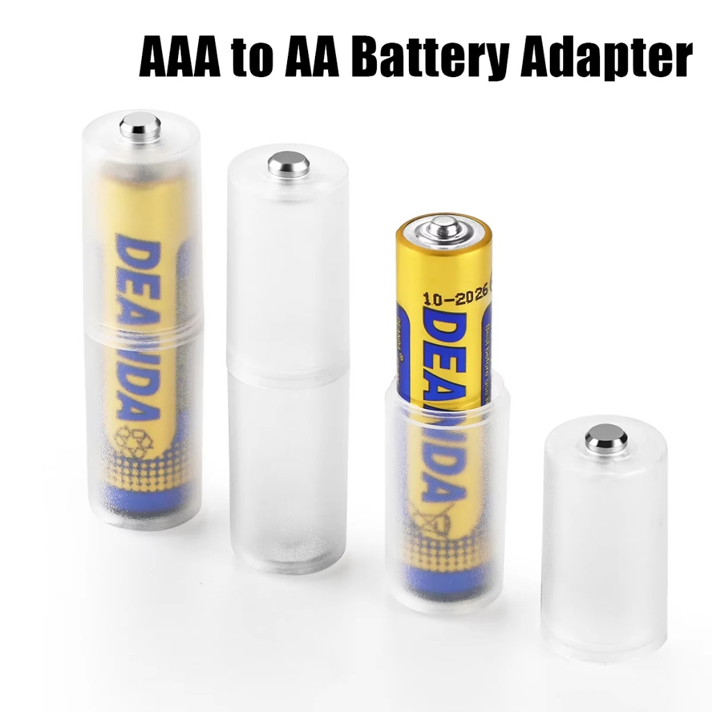 PP Konverter Baterai Batere Kotak Case 50*14mm A3 ke A2 Batery Batree Transparan Casing Cas