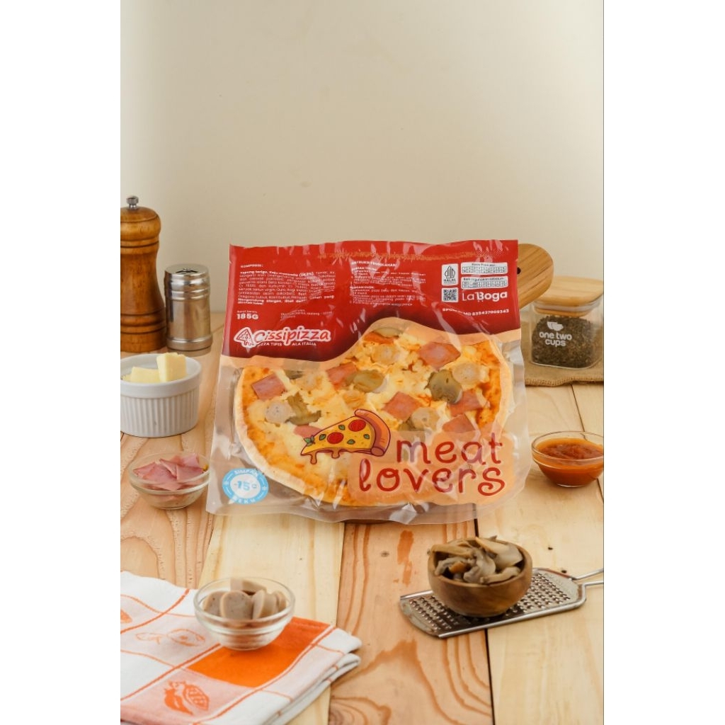 

Pizza Meatlovers 185gr - Lezat, Praktis, Halal