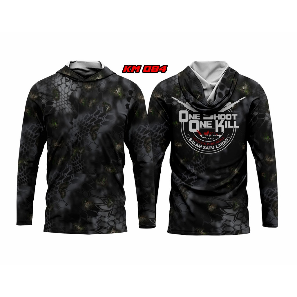 BAJU CAMO HUNTING BERBURU | HOODIE SHIRT CAMO PERBAKIN | BAJU ATASAN CAMO PERBAKIN OSOK