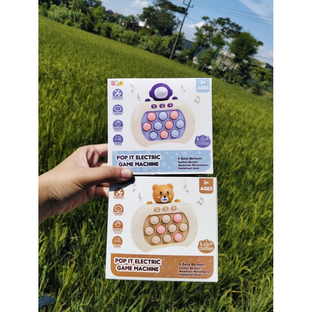 Mainan Pop it Elektrik/Mainan Pop it Astronot/Mainan Pop it Next Level/Mainan Pop it Viral