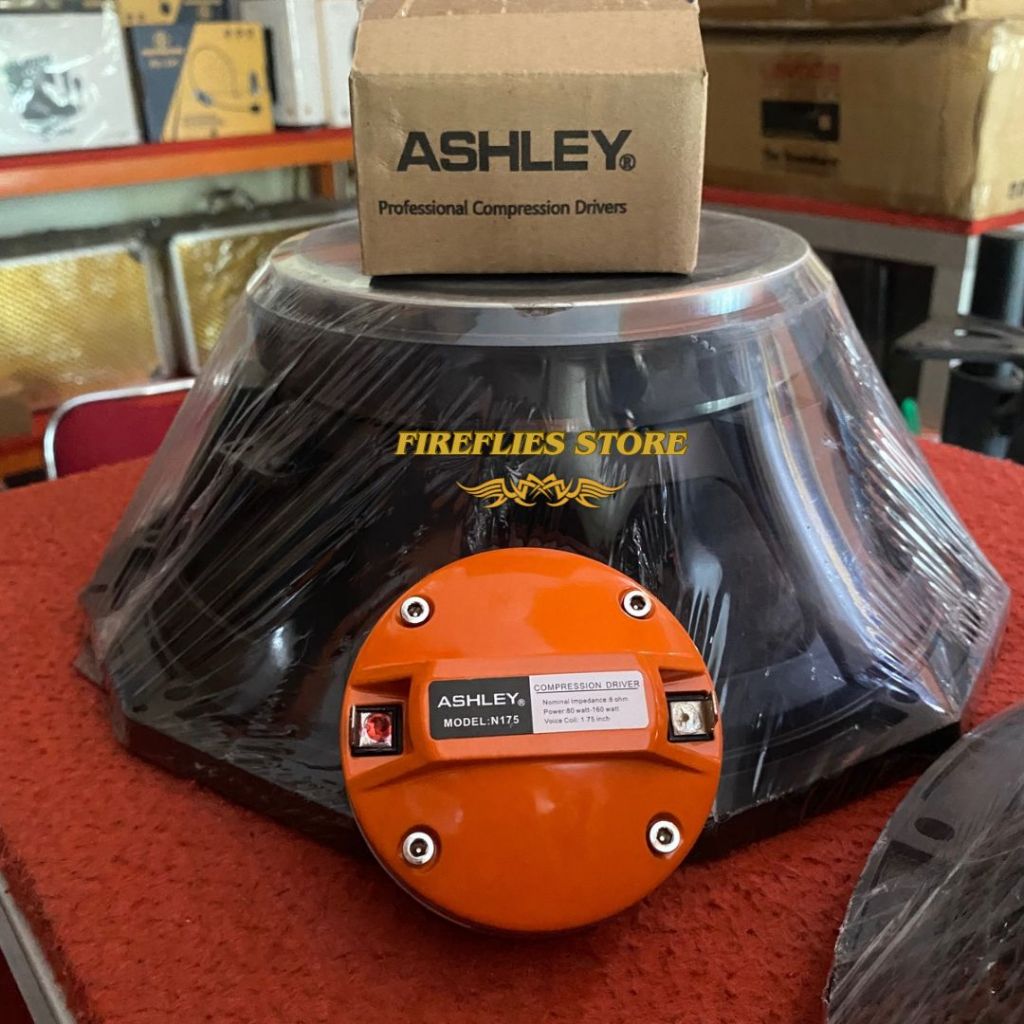 Tweeter Ashley N175 Neodymium Driver Twiter D3 Magnet Neo Suara Renyah Original