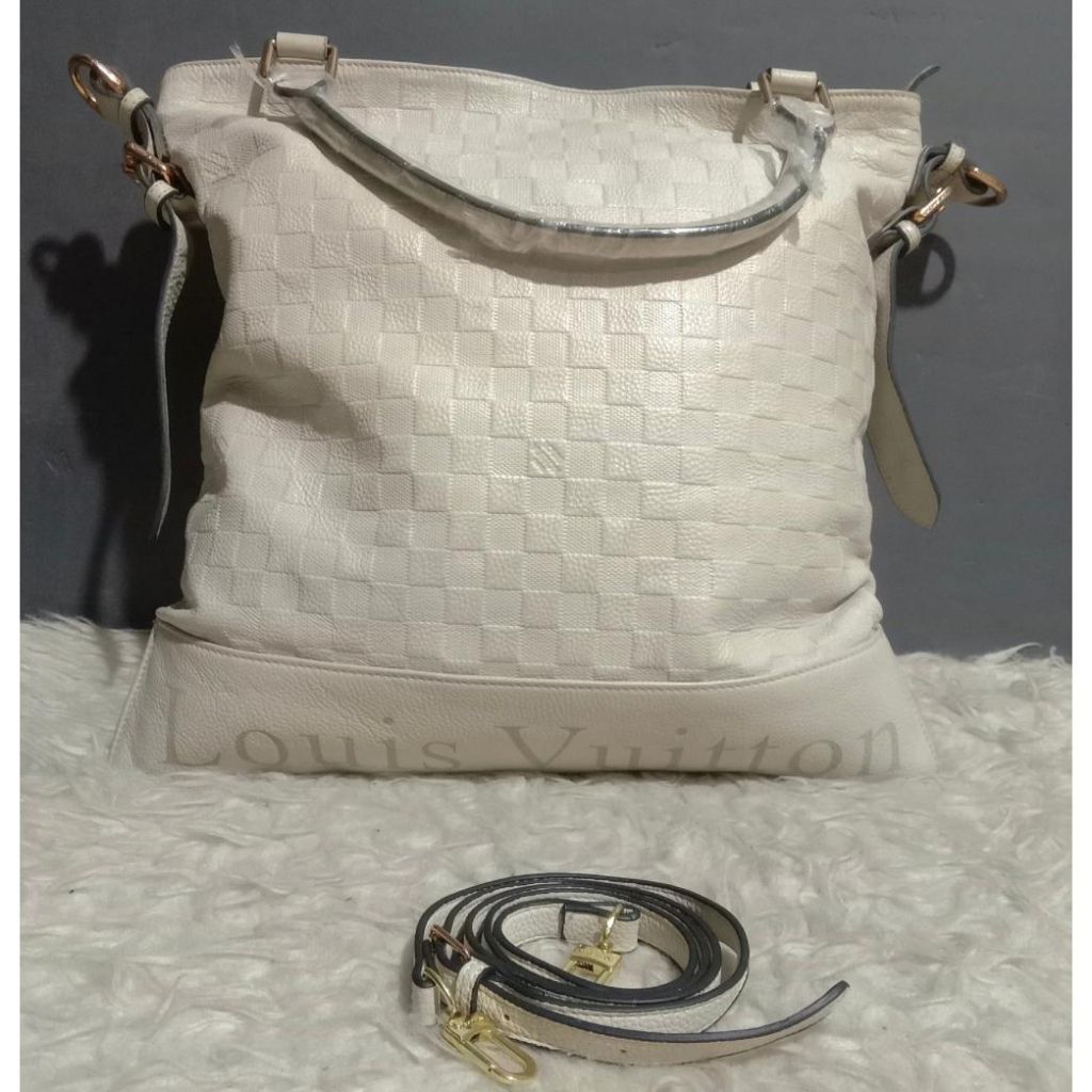 Tas Wanita Tote Bag / Sling Bang Lvong Damier Kulit Asli Second Branded