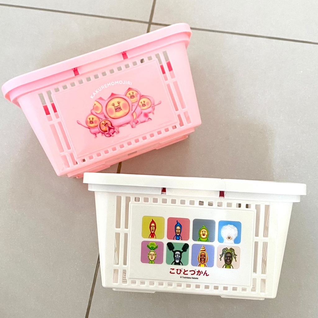 Kobito Dukan Kobito Zukan Storage Kobito Basket Keranjang Kobito