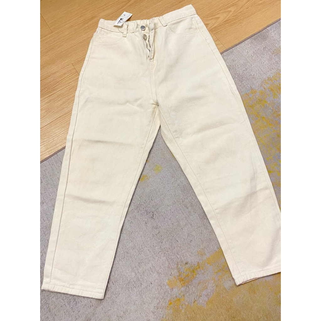 Soft Jeans Cream not jeans kaku