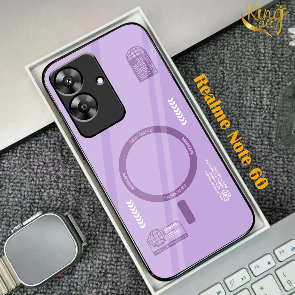 Case Hp Glass Kilau For REALME NOTE 60 - Casing Hp REALME NOTE 60 - K75