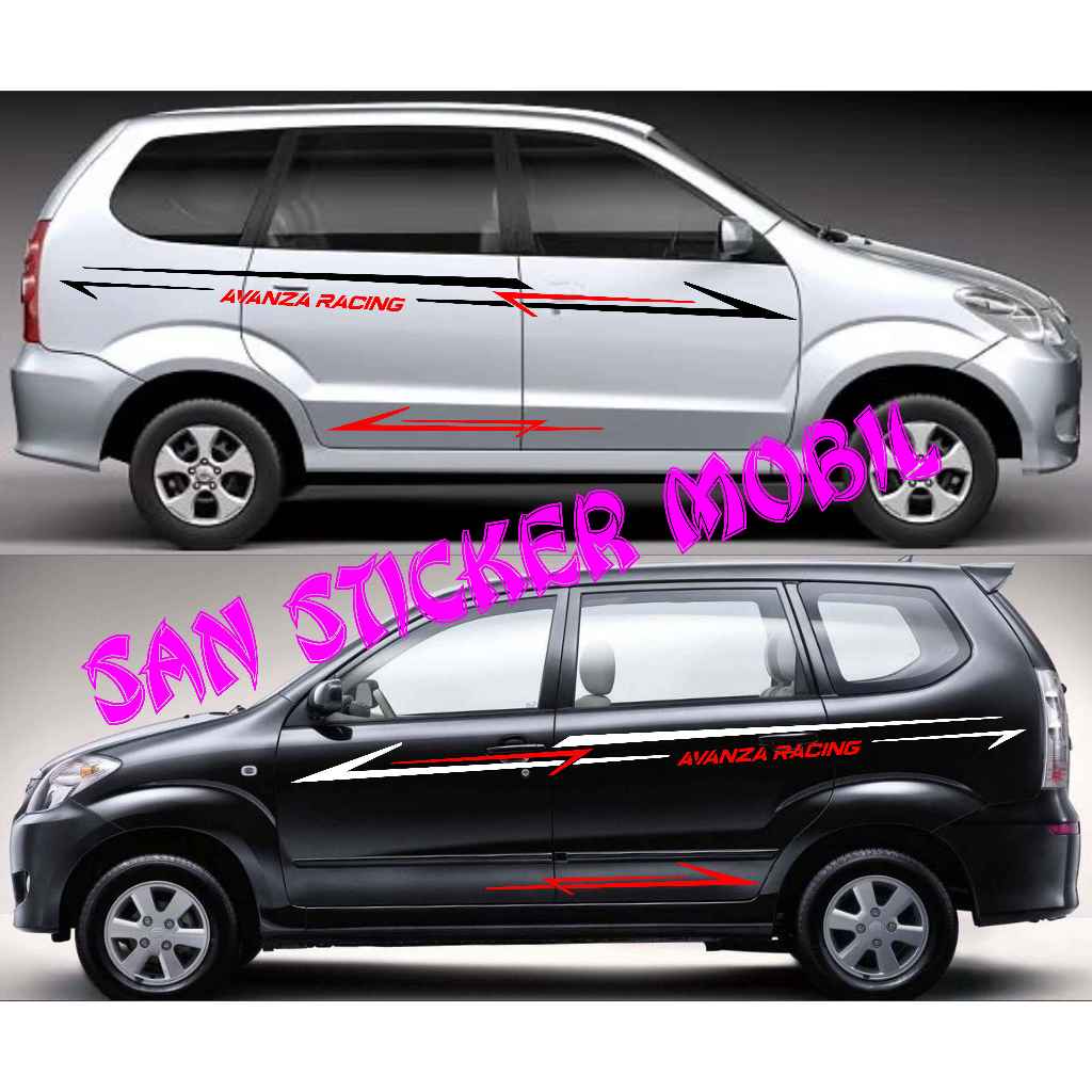 0872 cutting sticker mobil avanza old xenia lama bisa universal mobil bisa