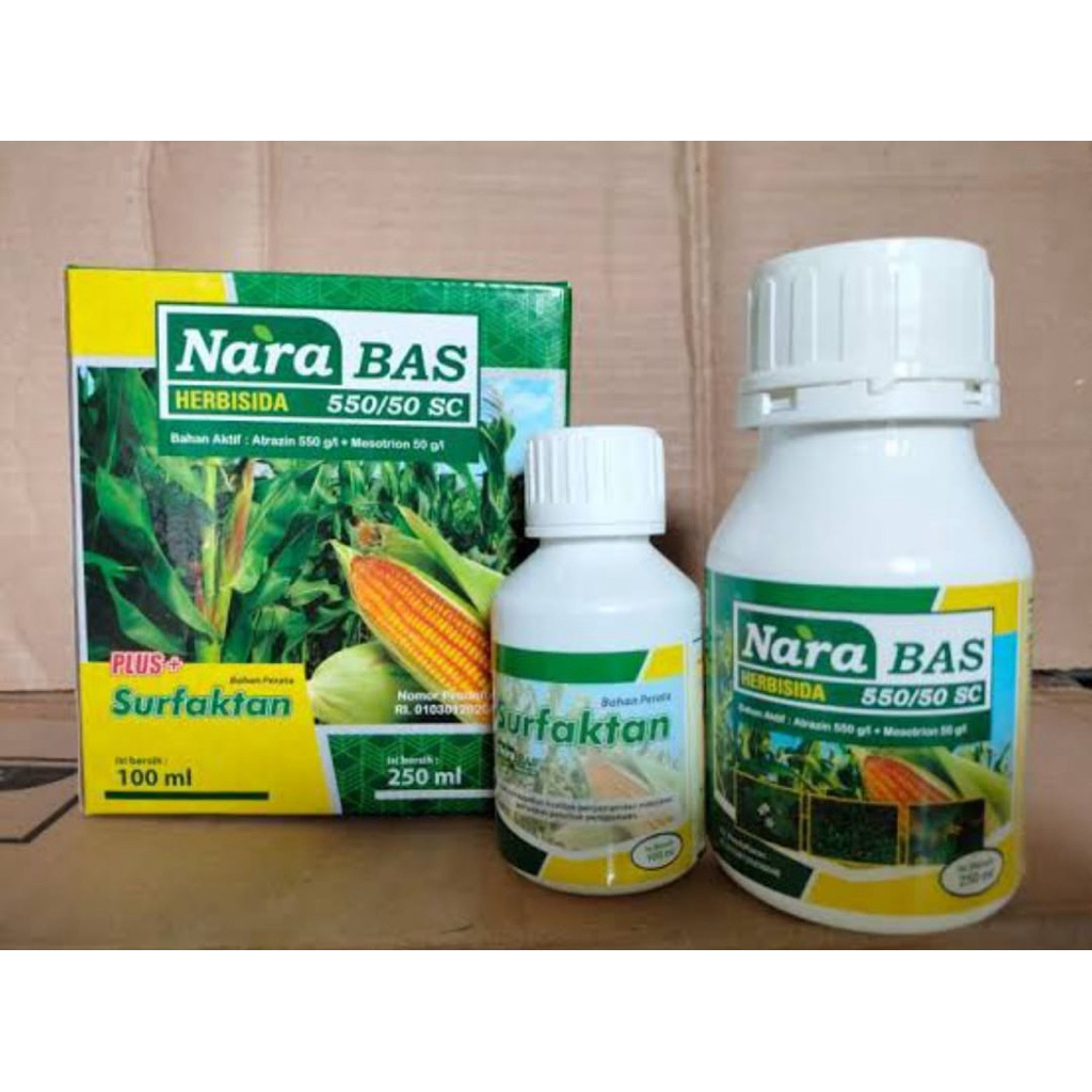 Narabas 500/50sc Herbisida 500ml dan 250 ml mengendalikan gulma