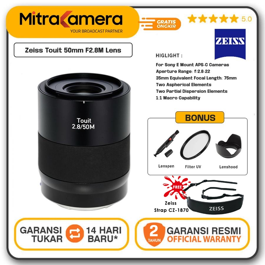 Zeiss Touit 50mm F2.8M Lens