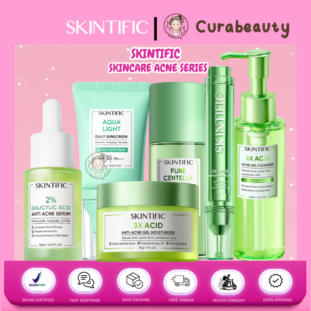 •CURABEAUTY• MANADO SKINTIFIC ANTI ACNE SERIES