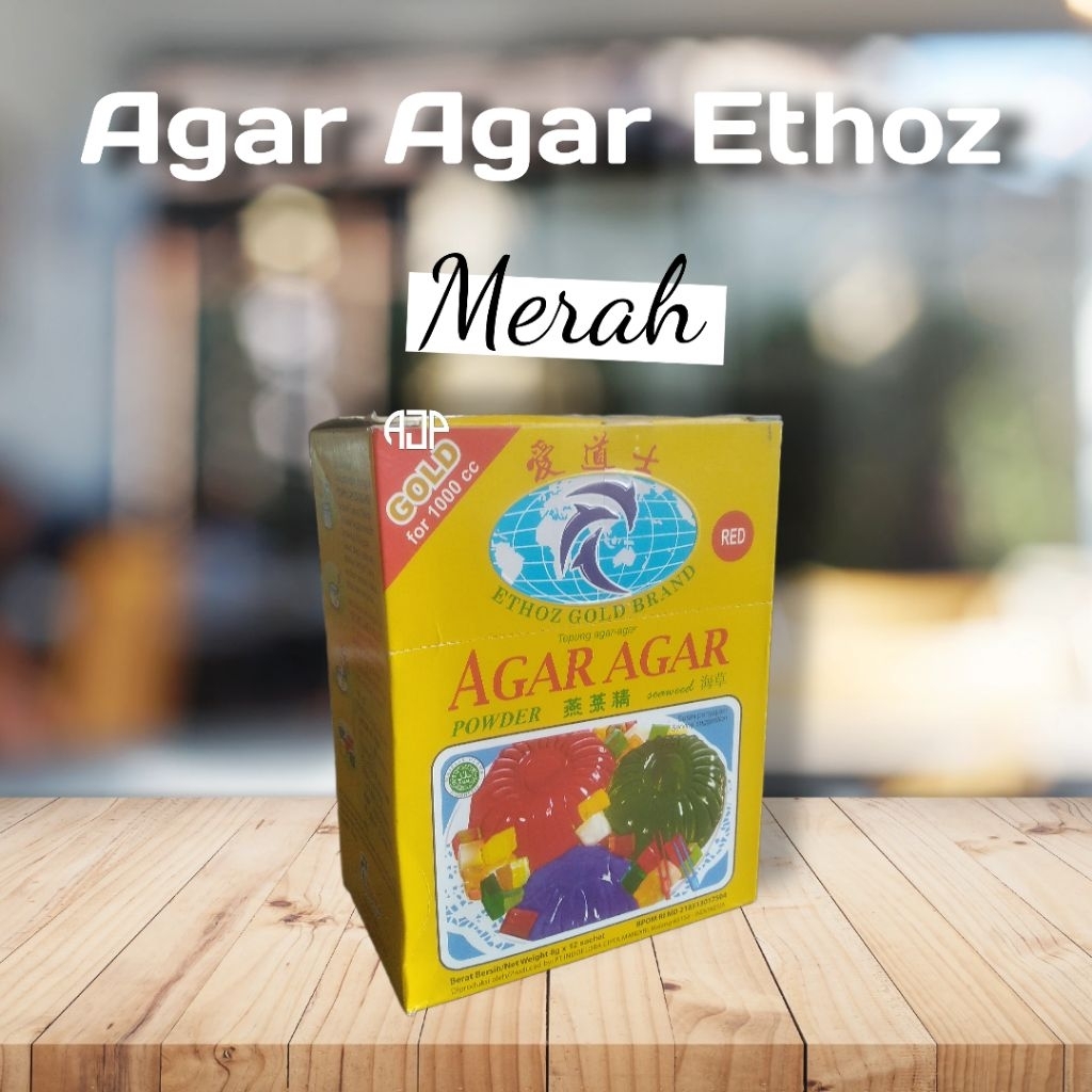 

Agar Agar Ethoz Merah Sachet | 8 gr