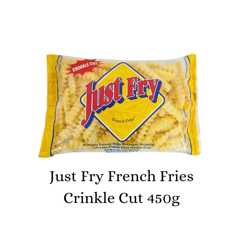 

Just Fry French Fries Crinkle Cut 400g