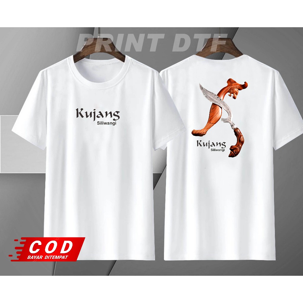 Kaos Motif Kujang Siliwangi Kaos Pria dewasa Distro