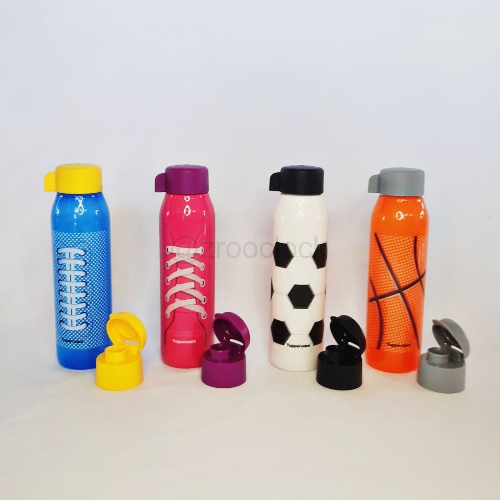 Botol Minum Tupperware 500ml/Botol Minum Olahraga/Fancy Bottle Tupperware (1set / satuan)