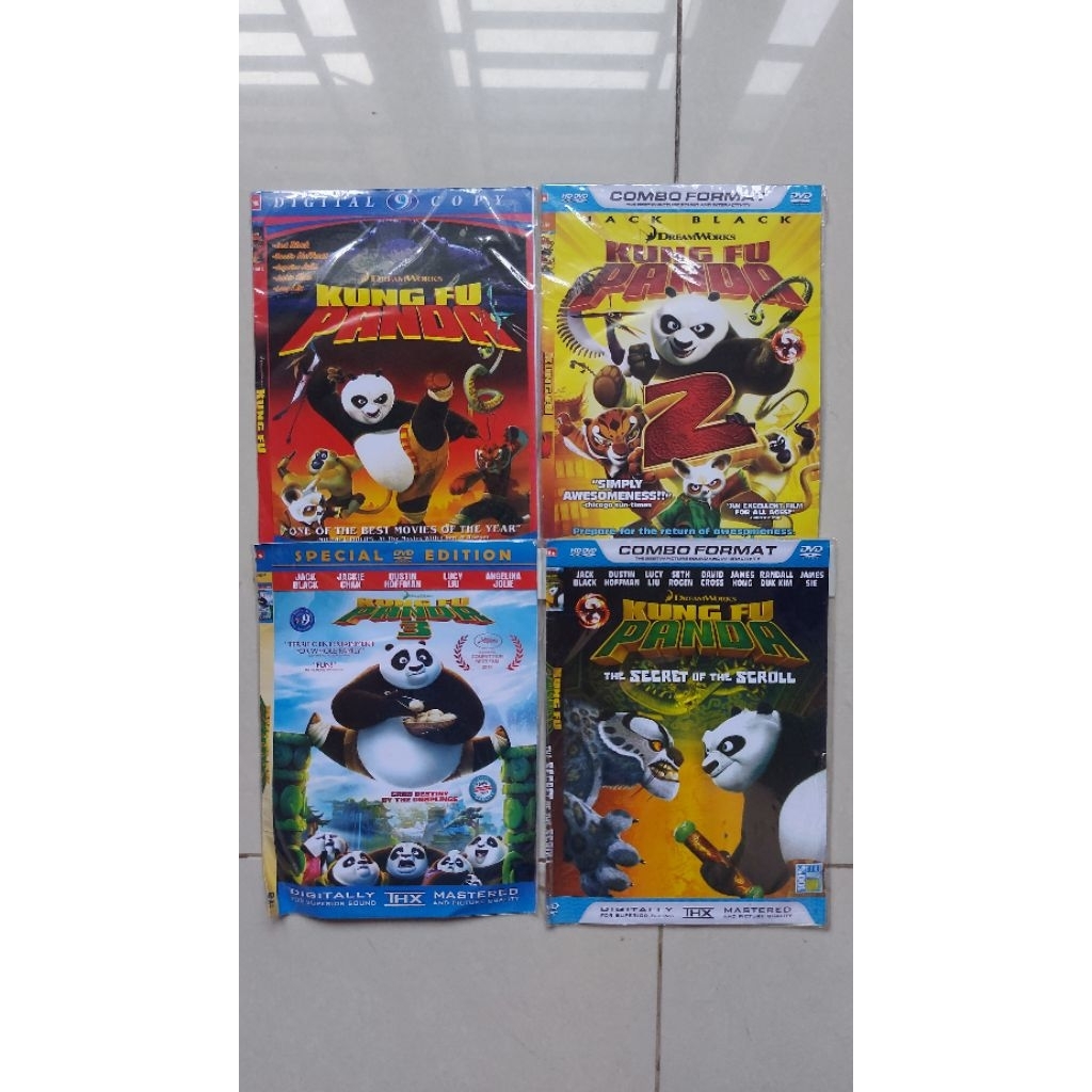 Movie Kartun Kung Fu Panda 1,2,3 n The Secret of the Scroll