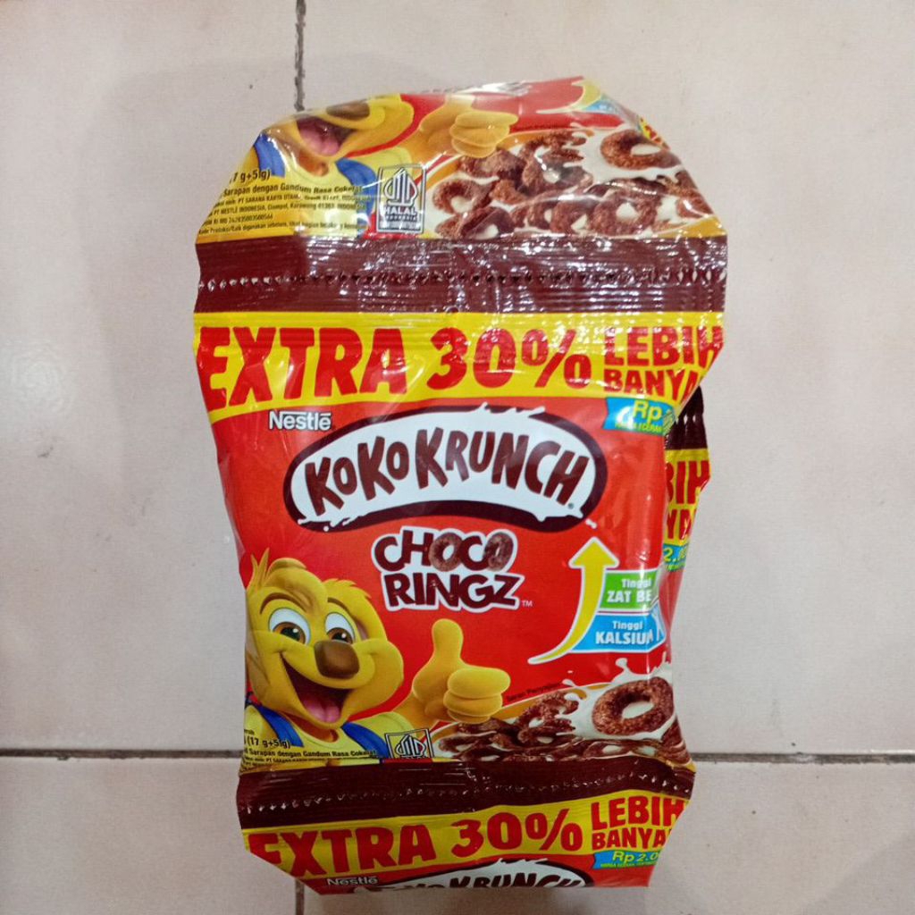 

KokoKrunch Choco Ringz 1 Renteng isi 10 Pcs