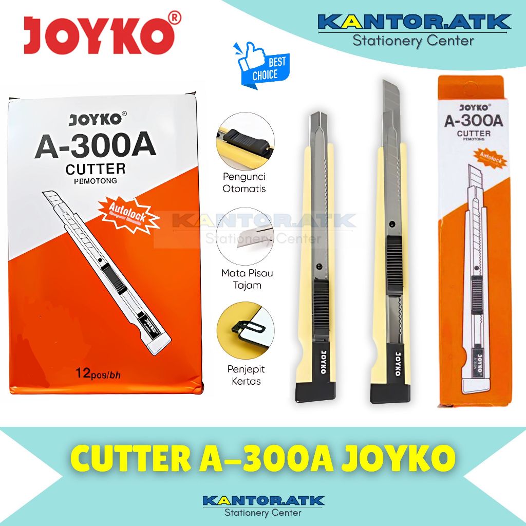 

Cutter Kecil Joyko A-300A (Pc) Joyko
