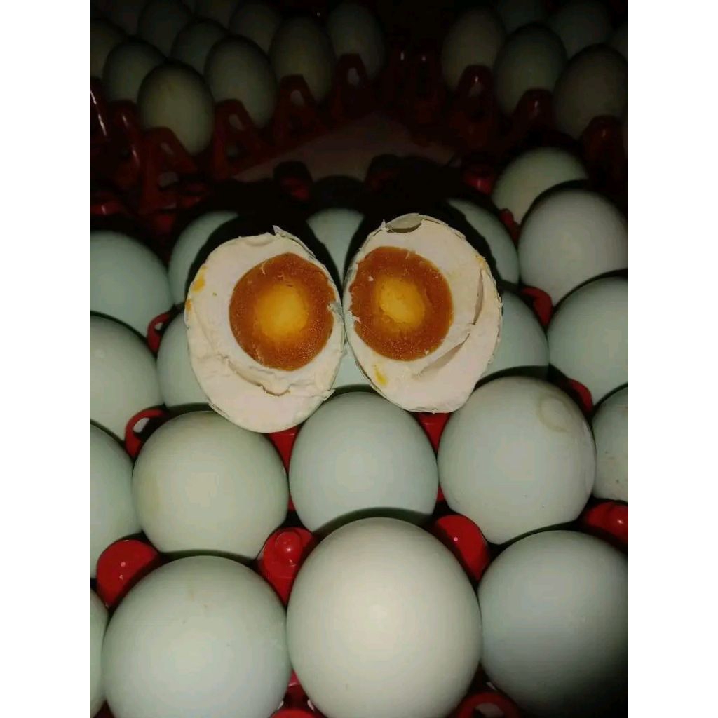 

Telor asin matang gurih dan Masir grade AB