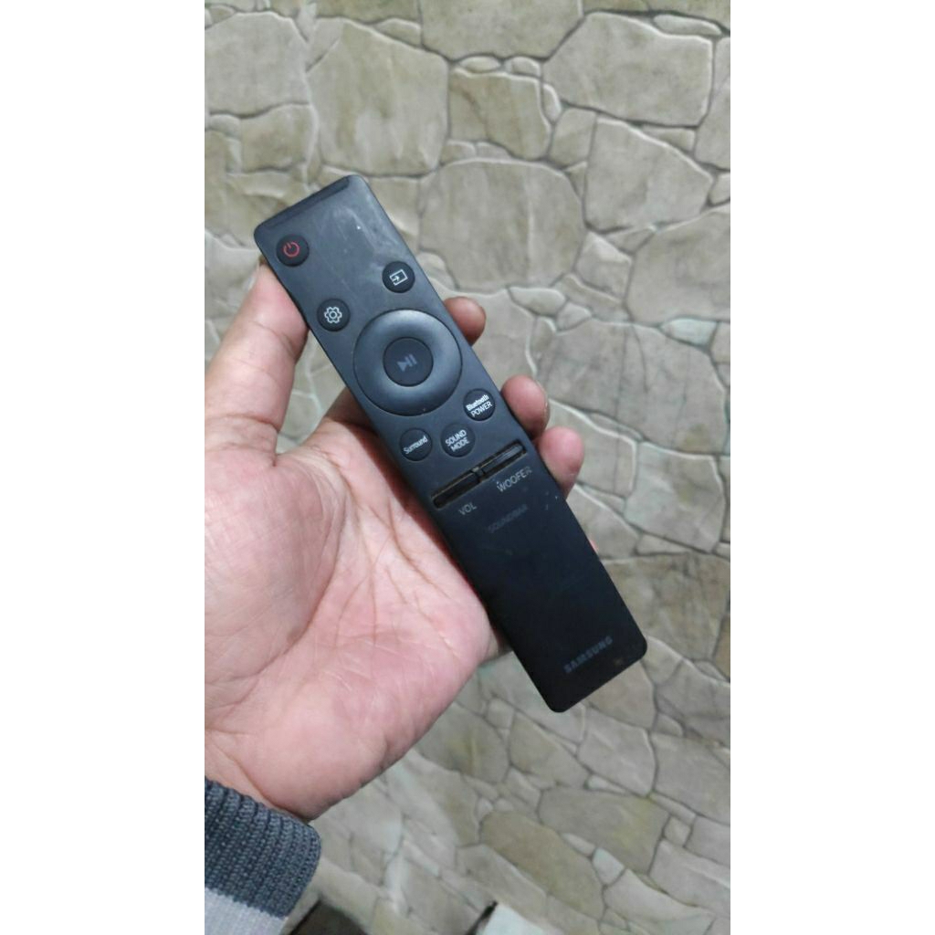 Remote Soundbar Samsung Bluetooth Original Second