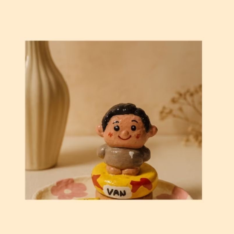 Mini custom figure clay