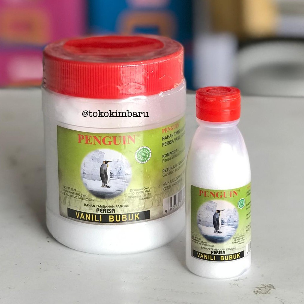 

400g cap penguin perisa vaniili bubuk
