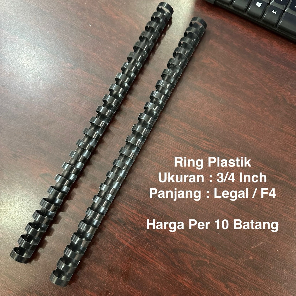 

Binder Ring Plastik F4 3/4 ( 10 Batang )