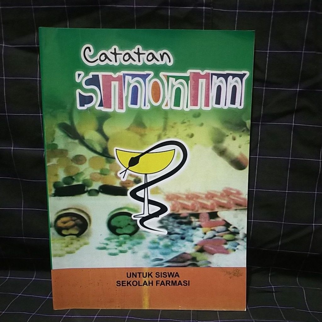 catatan sinonim untuk siswa sekolah farmasi
