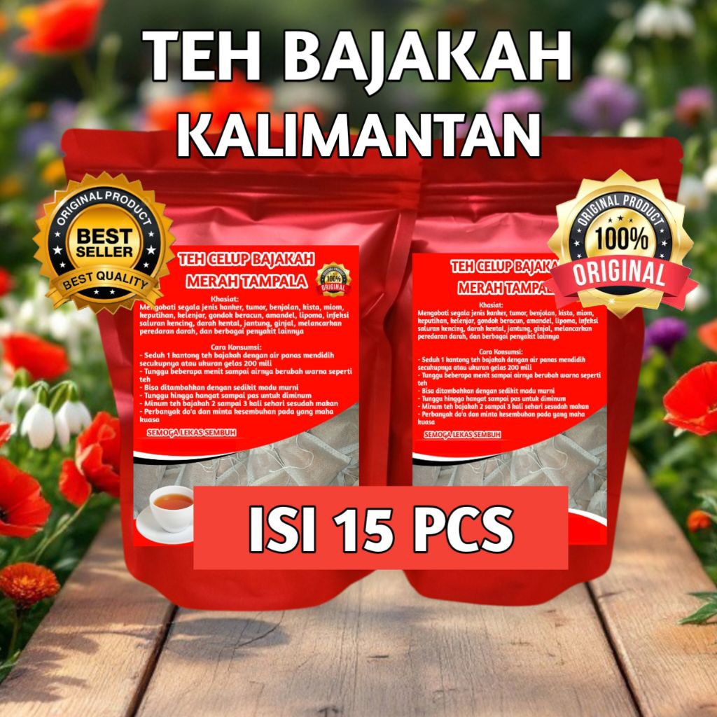 

Teh Bajakah Asli Kualitas Terbaik Bajakah Tampala Merah isi 15 Siap Seduh Asli Original