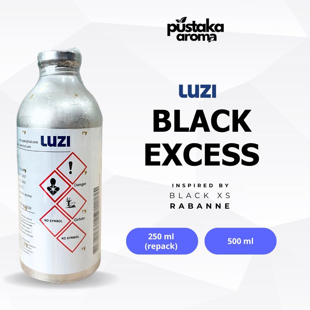 BIBIT PARFUM - BLACK EXCESS | Black XS  | LUZI | 250 ML / 500 ML