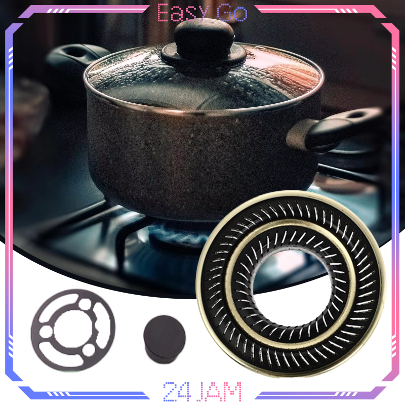 1set Onderdil Kompor Gas Burner Kompor Gas Tungku Kompor Gas Tanam Burner Pengganti Sparepart Kompor