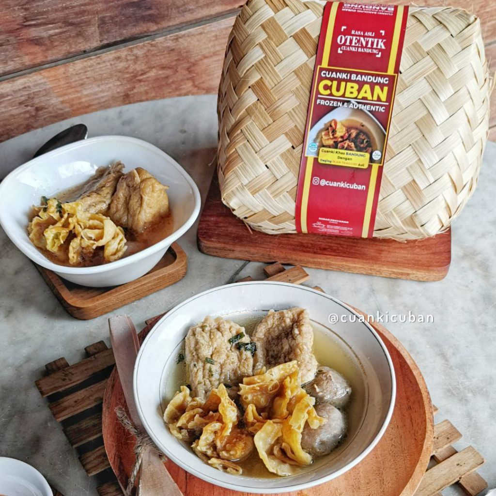 

Cuanki Kuah/Cuanki Tenggiri/Oleh Oleh khas Bandung/Cuanki Bandung
