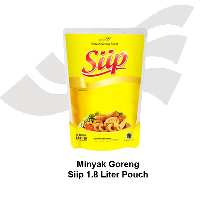 

Minyak goreng SIIP 1.8 Liter kemasan pouch minyak goreng 2 liter Oil Refill Isi Ulang