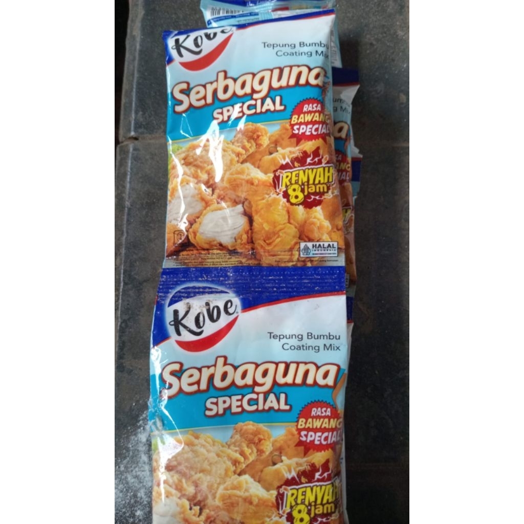 

Kobe tepung bumbu renceng isi 10bj@70g