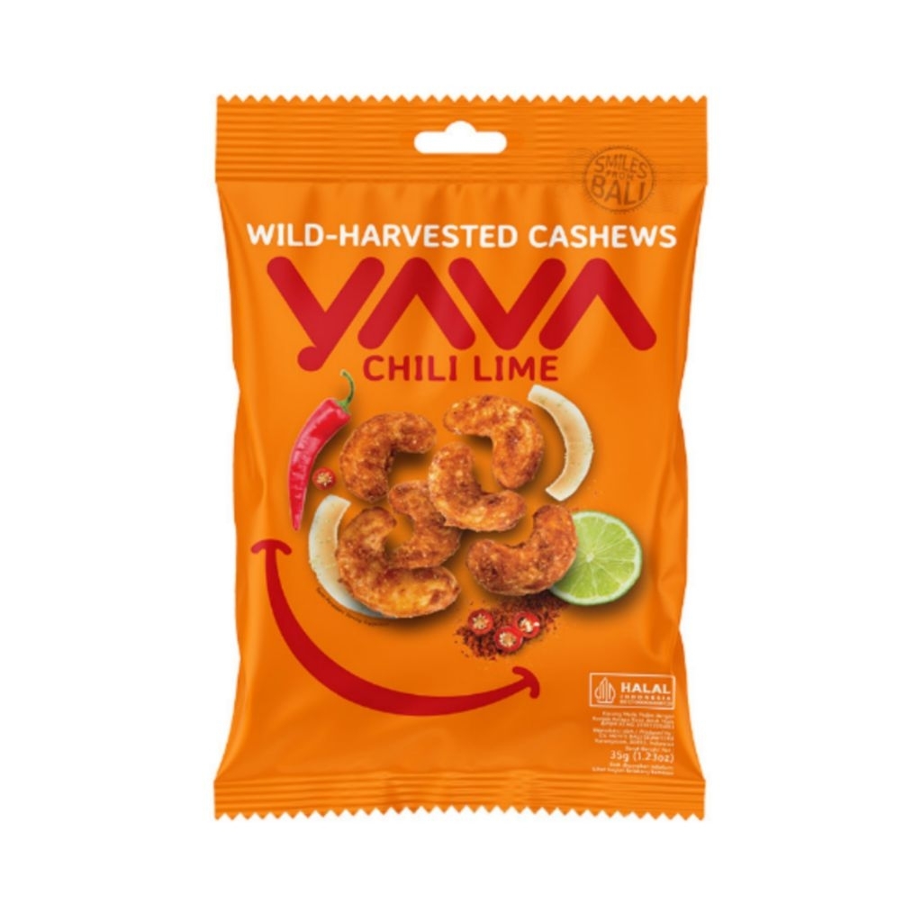 

Yava Kacang Mede Wild Harvest Jeruk Nipis 35 g